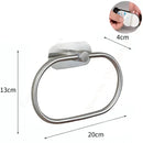 Premium Stainless Steel Bathroom Accessories - No Drill Installation