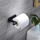 Premium Stainless Steel Bathroom Accessories - No Drill Installation