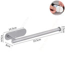 Premium Stainless Steel Bathroom Accessories - No Drill Installation