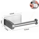 Premium Stainless Steel Bathroom Accessories - No Drill Installation