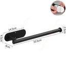 Premium Stainless Steel Bathroom Accessories - No Drill Installation