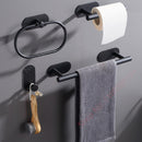 Premium Stainless Steel Bathroom Accessories - No Drill Installation