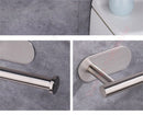 Premium Stainless Steel Bathroom Accessories - No Drill Installation
