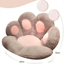 Almofada de Pelúcia Pata de Gato Decorativa para Casa