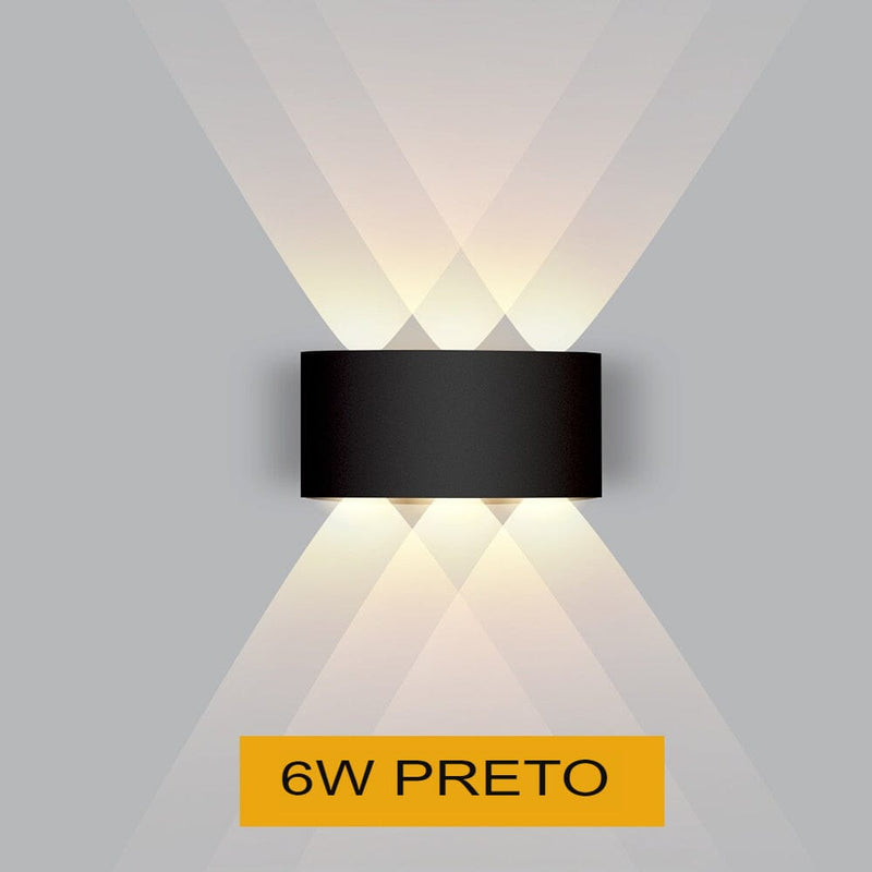 Arandela Externa de Parede em LED à Prova D'água