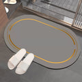 Tapete de Banheiro Antiderrapante Absorvente Premium