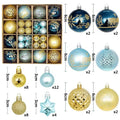 Bolas de Natal Sortidas - Kit com 44 Unidades