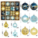 Bolas de Natal Sortidas - Kit com 44 Unidades