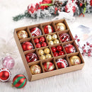 Bolas de Natal Sortidas - Kit com 44 Unidades