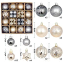 Bolas de Natal Sortidas - Kit com 44 Unidades