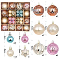 Bolas de Natal Sortidas - Kit com 44 Unidades