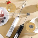 Batedor Misturador Elétrico Portátil para Bebidas, Leite, Café