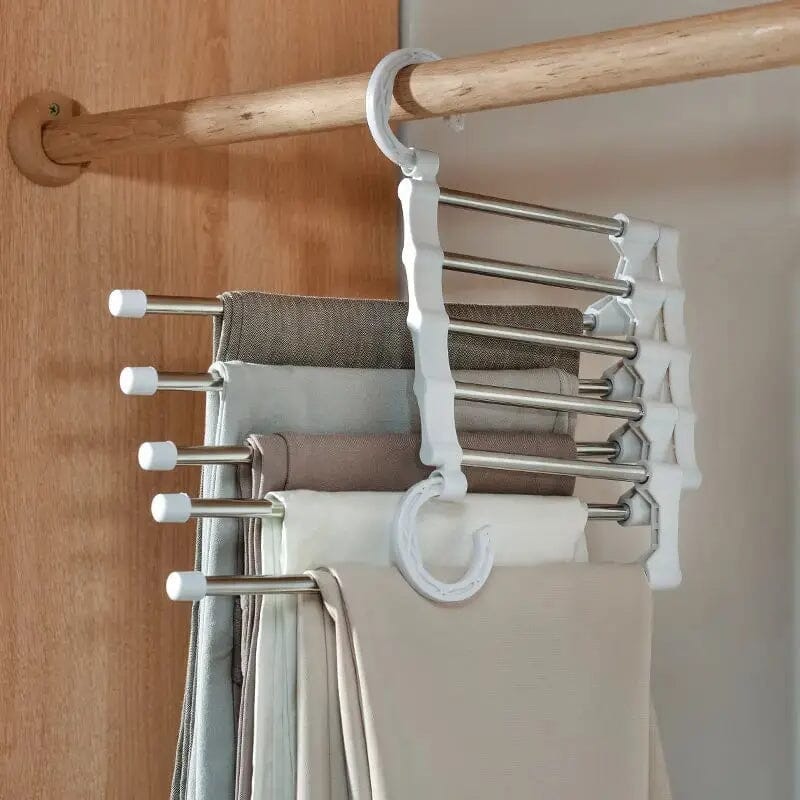 Cabide Retrátil Multifuncional para Calças