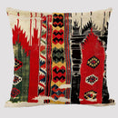 Capa para Almofadas em Linho com Estilo Boho e Formas Geométricas