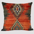 Capa para Almofadas em Linho com Estilo Boho e Formas Geométricas