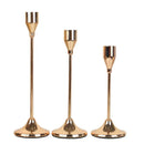 Castical Dourado Estilo Europeu 3 Peças