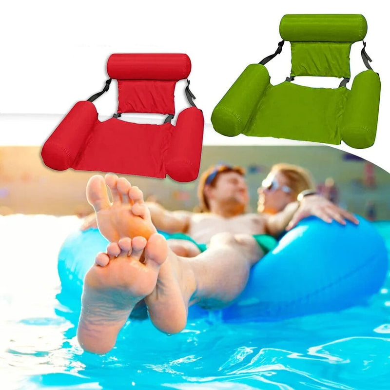 Boia Inflável Espreguiçadeira Flutuante para Piscina