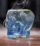 Skull-shaped glass for beverages
