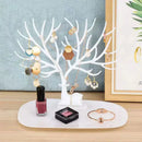 Jewelry Box with Tray in the Shape of a Deer with Antlers