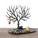 Jewelry Box with Tray in the Shape of a Deer with Antlers