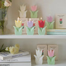 Scented Candle in Tulip Flower Shape