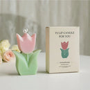 Scented Candle in Tulip Flower Shape