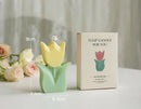 Scented Candle in Tulip Flower Shape