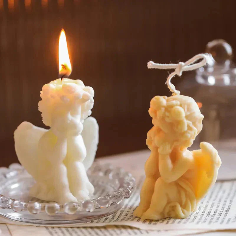 Cute Scented Cupid Angel Candles