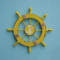 Decoração Para Casa Leme do Navio Artesanato De Madeira