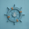 Decoração Para Casa Leme do Navio Artesanato De Madeira