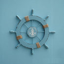 Decoração Para Casa Leme do Navio Artesanato De Madeira