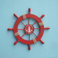 Decoração Para Casa Leme do Navio Artesanato De Madeira