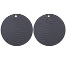 Descanso de Panela de Silicone Antiderrapante (2/4 Peças)