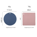Descanso de Panela de Silicone Antiderrapante (2/4 Peças)