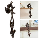 Escultura Decorativa Homem e Mulher em Resina