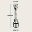 Flexible Stainless Steel Faucet Extender