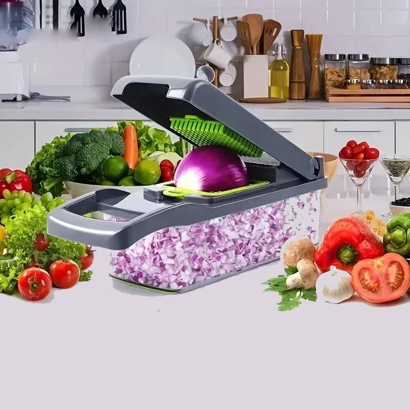Multifunctional Vegetable Slicer with Handle
