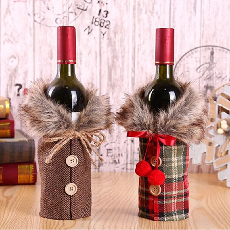 Porta-Vinho Decoração Natalina