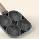 Non-Stick 4-Hole Multipurpose Egg Frying Pan