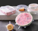 Jogo de Tampas de Silicone Elásticas 12 Peças