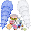 Jogo de Tampas de Silicone com Vedação