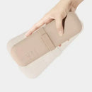 Kit com Estojo para Pincéis de Maquiagem e Case para Esponja de Maquiagem em Silicone