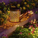 Luminária Solar Decorativa de Jardim LED em Formato de Chaleira