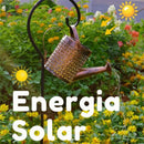 Luminária Solar Decorativa de Jardim LED em Formato de Chaleira
