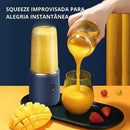 Mini Liquidificador Portátil Azul - 300ml