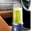 Mini Liquidificador Portátil Azul - 300ml