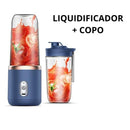 Mini Liquidificador Portátil Azul - 300ml