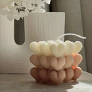 Silicone Mold for Heart-Shaped Candles and Other Shapes