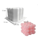 Silicone Mold for Heart-Shaped Candles and Other Shapes