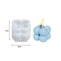 Silicone Mold for Heart-Shaped Candles and Other Shapes